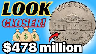 1997 1987 1965 1946 Jefferson Nickel Worth $478 Million! 🔥