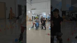 Latihan Sepatu Roda Di Clubnya Syarif Yosee shorts