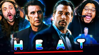 HEAT (1995) MOVIE REACTION!! FIRST TIME WATCHING!! Robert De Niro | Al Pacino | Full Movie Review