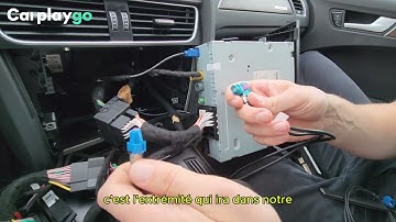Installation Apple CarPlay & Android Auto pour Audi A4 / A5 / S4 / S5 / RS5 (2013-2016)
