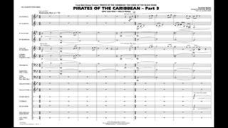 Pirates of the Caribbean - Part 3 by Klaus Badelt/arr. Michael Brown chords