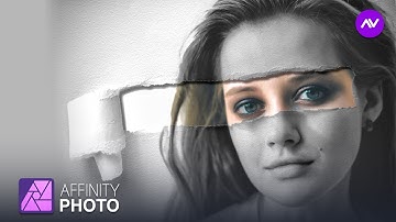 How to Create Ripped Paper Effect in Affinity Photo (Torn Paper Effects)