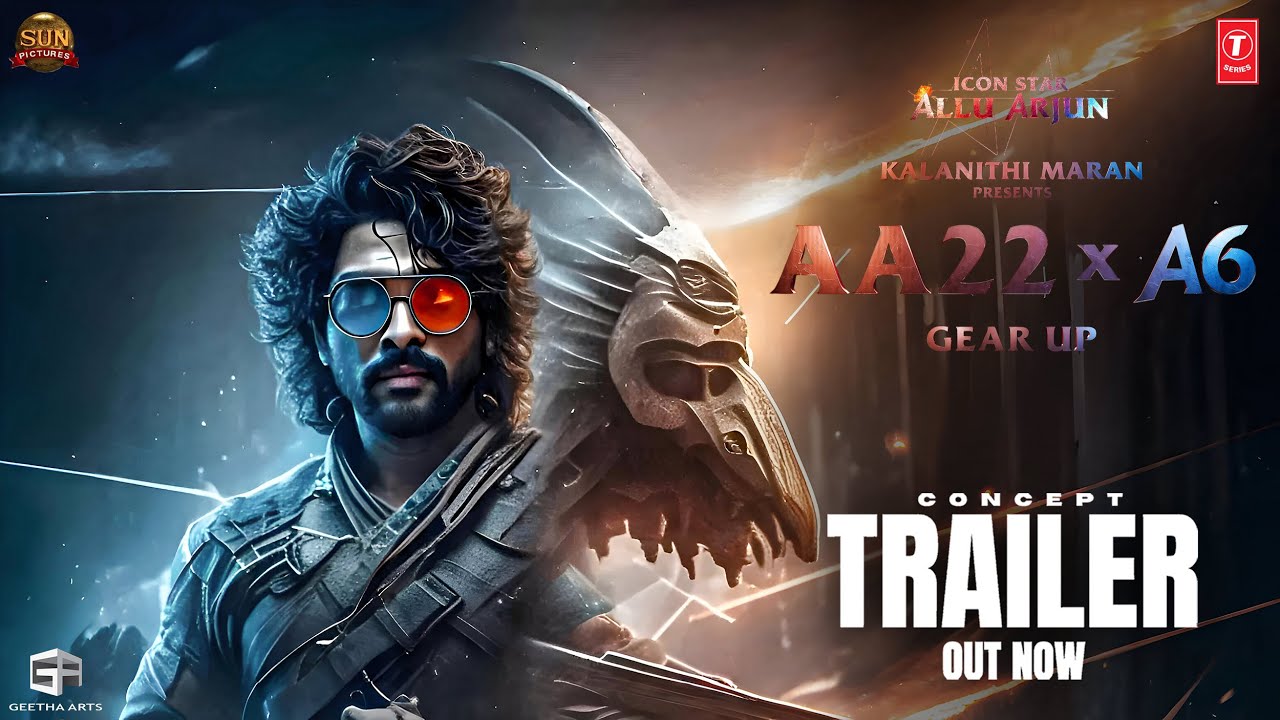 AA22 x A6 - Official Concept Trailer | Allu Arjun | Deepika Padukone ...