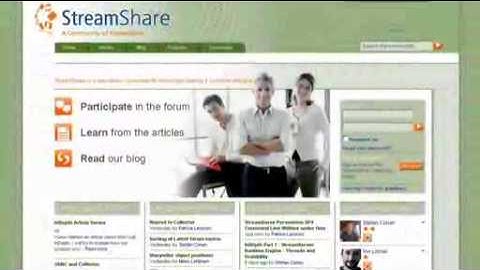 StreamServe StreamShare Document Management Community Tour - Swedish