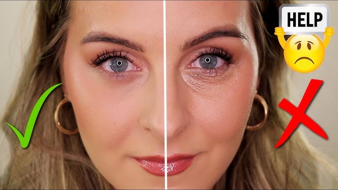Avoid Cakey Concealer Under Eye Makeup