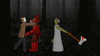foxy vs Jason vs granny!!! screenshot 4