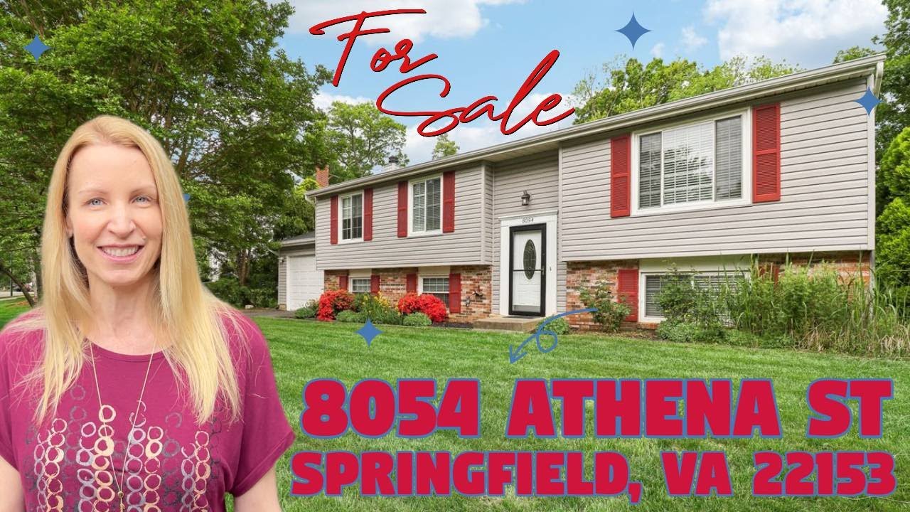 Beautiful Home For Sale at 8054 Athena St Springfield VA 22153 YouTube