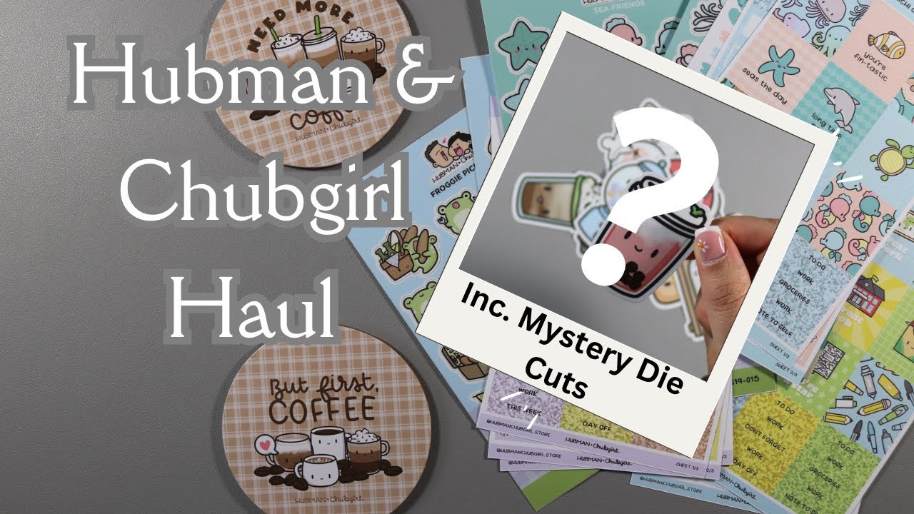 Hubman Hubman and Chubgirl Haul inc Hobonichi Kits and Coffee Coasters. - YouTube