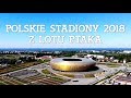 Polskie stadiony 2021 z lotu ptaka