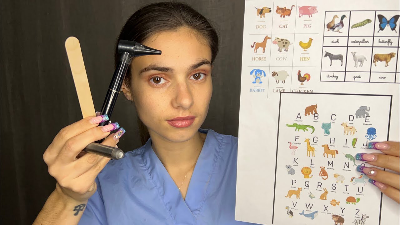 [ASMR RP] INFIRMIÈRE SCOLAIRE - EXAMEN ANNUEL