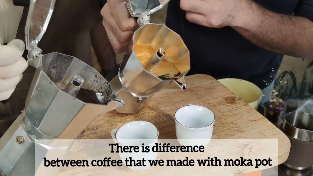 HOW TO MAKE 'PERFECT SHOTS' COFFEE WITH ESPRESSO CREMA USING MOKA POTS 