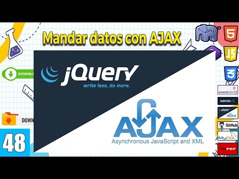 48 Envio de datos con AJAX JQUERY en el curso Sistema de gestión escolar(PHP y MySql)FullStack