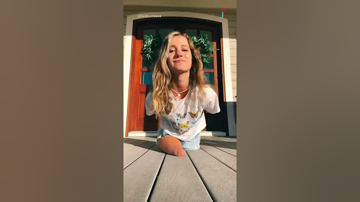 Woman with no limbs performs inspirational dance