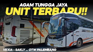 ATJ ‼️ NEWEST UNIT 🔥 AGAM TUNGGA JAYA VEXIA AND SAKLY || TOWARDS TRIP PALEMBANG 👍