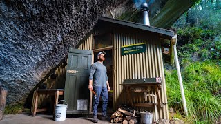 Camping In Rock Cave Shelter