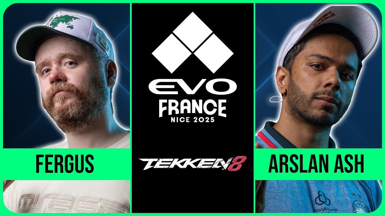 Evo France 2025: TEKKEN 8 | Fergus vs Arslan Ash | Losers Finals