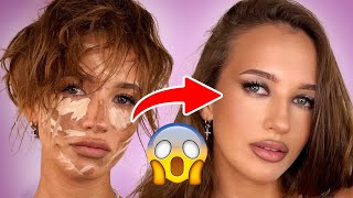 Makeup Transformation Without Plastic Surgery! #makeuptutorial