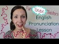 Tongue Twisters: English Pronunciation Lesson