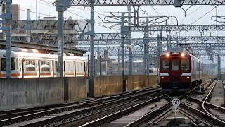 【鮮魚列車】近鉄2680系X82編成 貸切列車 近鉄八田駅通過