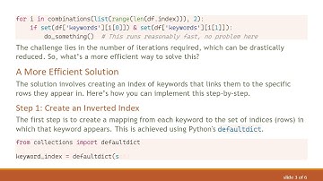 Optimizing Your Pandas DataFrame: A Faster Way to Find Which Lists Share Elements