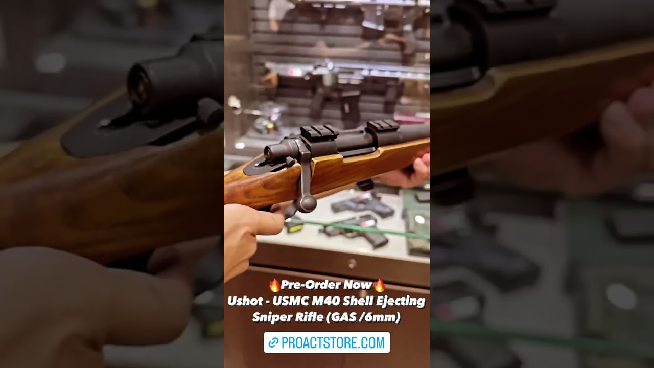 Ushot - USMC M40 Shell Ejecting Sniper Rifle (GAS /6mm)