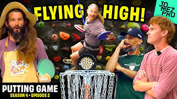 Disc Golfers Scaling Walls & Banging Chains! | Jomez Putting Game S4E2