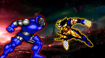 Darkseid (New) VS Wolverine V4 in Jump Force Mugen