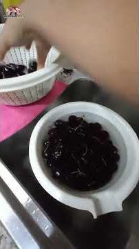 ating tikman ang bagong pitas na cherry galing sa aming garden.#cherryfruits