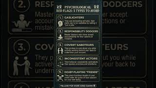 Stop Trusting These 5 Types of People #mindset #darkpsychology