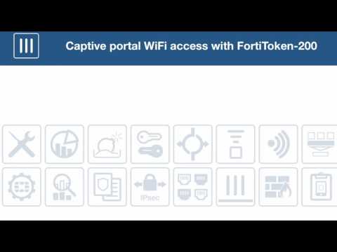 Captive Portal WiFi Access with FortiToken 200 5 4
