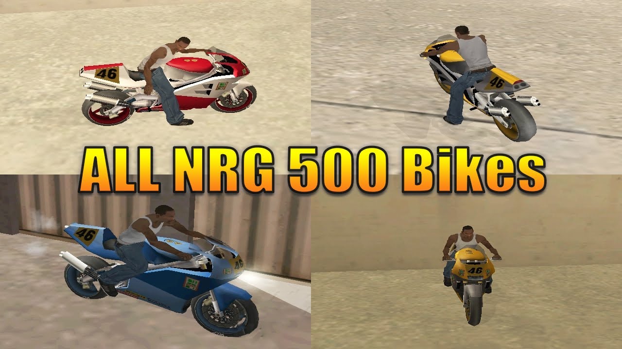 All NRG 500 Bike Locations in GTA San Andreas (Hidden Place) 