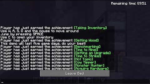 Minecraft 1.10.1 (Demo)