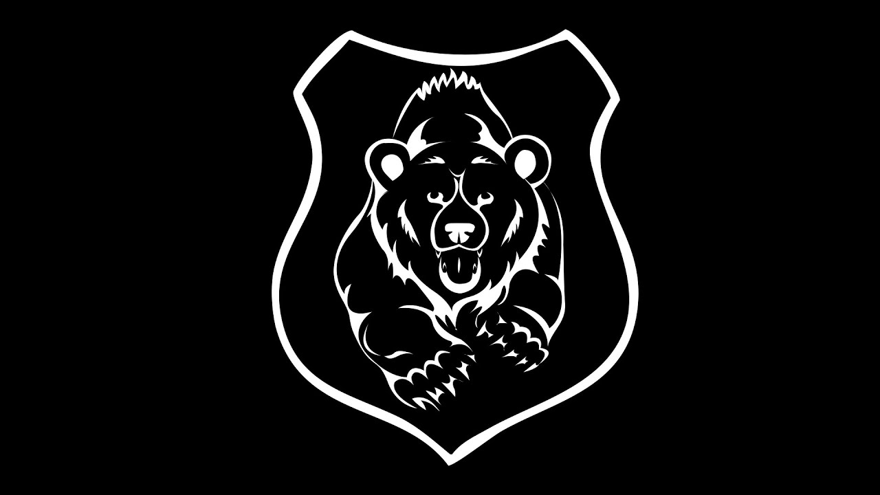 Рисунок герб с медведем