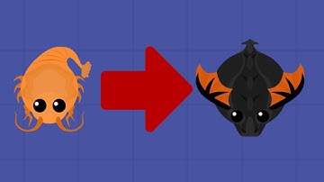Ocean Only Challenge! // Shrimp to Black Dragon // Mope.io