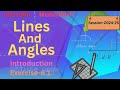 Class-9th ,Maths Ncert , Introduction Ex-6.1,CBSE BOARD