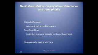 Tıbbi çeviride kültürel farklılıklar