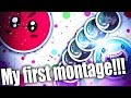 My first ever agario montage  dangerous  cyber