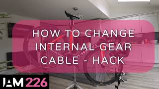 Changing Internal Gear Cable hack (S-Works Tarmac)