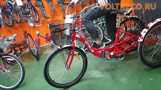 Трехколесный велосипед для взрослых складной Doonkan Trike Stels Energy Schwinn Izh bike Voltreco.ru