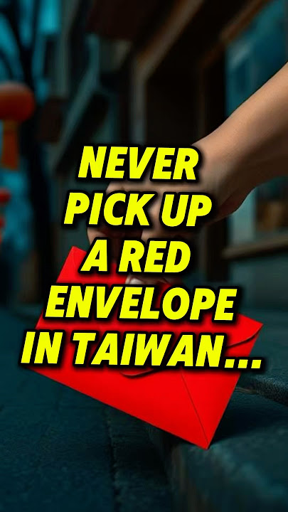 Don’t Pick Up That Red Envelope in Taiwan… Here’s why!