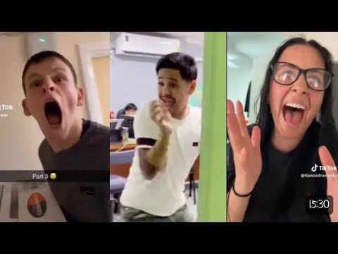 Hilarious Scare cam Funny Pranks Reaction TikTok compilation