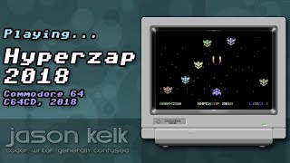 Playing Hyperzap 2018 (C64)
Having a quick blast at Hyperzap 2018, a teensy C64 game I wrote in under ten hours over a long weekend.
Accompanying blog post at http://Kikstart.me.uk/hyperzap-2018-blog
Download available at http://Kikstart.me.uk/hyperzap-2018-c64 Playing Hyperzap 2018 (C64)