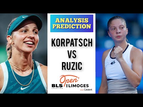 Video Tamara Korpatsch vs Antonia Ruzic | Aperto BLS di Limoges 2025 | Pronostico sul tennis