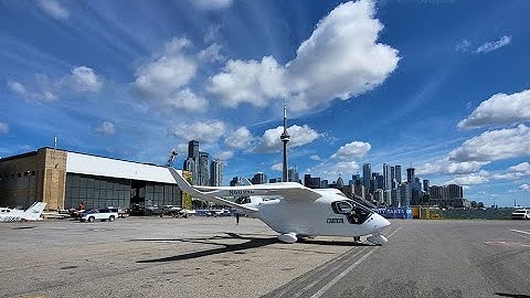 Electric aircraft demonstration flight | Vol de démonstration avec aéronef électrique