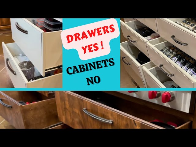 Pullouts Or Drawers In Kitchen Cabinets - Which Is Best? — DESIGNED