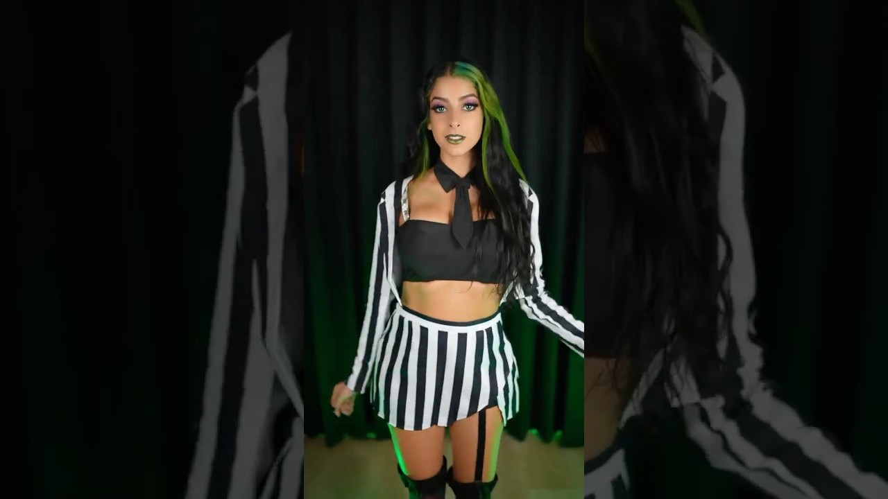 beetlejuice beetlejuice beetlejuice 💚🖤 #egirl #beetlejuice #dance #shorts