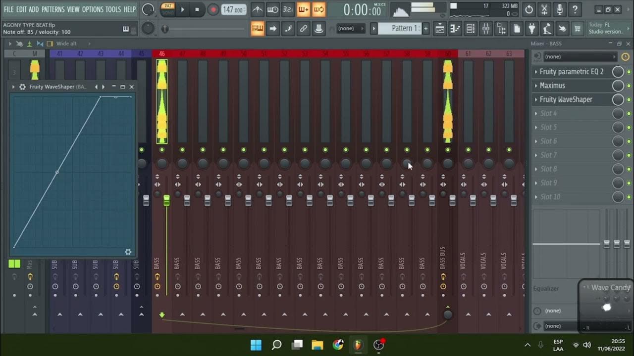 gun bass like agony in harmor (free preset) YouTube