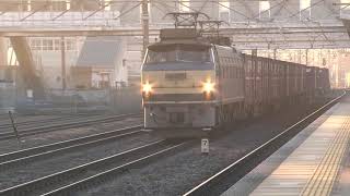 東海道本線-稲沢・清州 2010年1月なつかし映像 EF65 EF66-0番 EF66-100番 EF210 DD51 レールキヤ