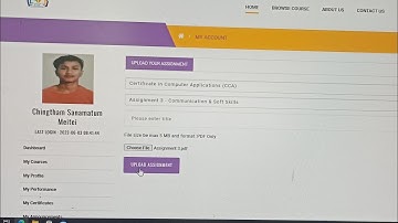 𝗖𝗖𝗔 (𝗰𝗲𝗿𝘁𝗶𝗳𝗶𝗰𝗮𝘁𝗲 𝗶𝗻 𝗰𝗼𝗺𝗽𝘂𝘁𝗲𝗿 𝗔𝗽𝗽𝗹𝗶𝗰𝗮𝘁𝗶𝗼𝗻) 𝗔𝘀𝘀𝗶𝗴𝗻𝗺𝗲𝗻𝘁 𝘂𝗽𝗹𝗼𝗮𝗱𝗲𝗱 𝗽𝗿𝗼𝗰𝗲𝘀𝘀 𝘃𝗶𝗱𝗲𝗼// Matum tech Manipur