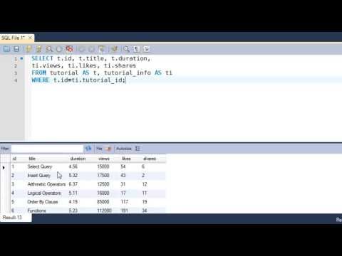 Video: Hvor bruker vi joins i SQL?